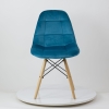 Стул Pulsante бирюзовый велюр