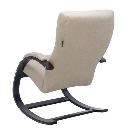 Кресло-качалка Милано венге и ткань мальмо 05