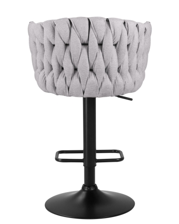 Набор 2 шт Стул барный LEON, серая ткань (LAR 275-17)