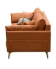 Диван CALIFORNIA NAPPA SF002 (3-х местный) коричневый