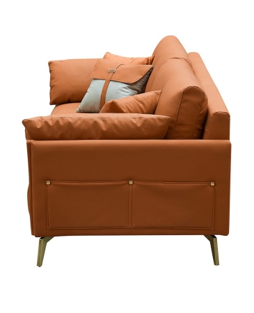 Диван CALIFORNIA NAPPA SF002 (3-х местный) коричневый