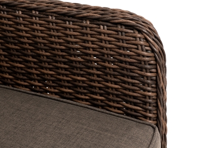 "Прованс" кресло из искусственного ротанга, коричневый