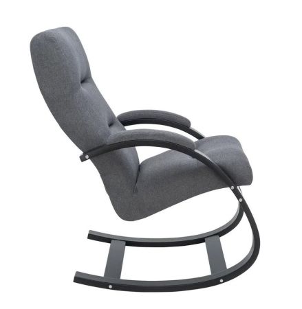 Кресло-качалка Милано венге и ткань мальмо 95