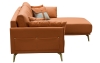 Диван CALIFORNIA NAPPA SF002 коричневый, угол правый