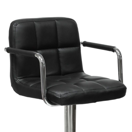 Барный стул Kruger Arm черный