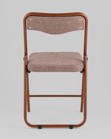 Стул складной Джонни рогожка капучино каркас капучино