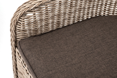 "Эспрессо–80 R" обеденная группа плетеная, цвет бежевый