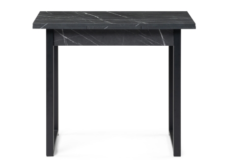 Стол деревянный Форли 90(150)х67 файерстоун, черный матовый