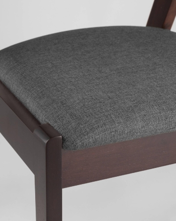 Стул обеденный VIVA темно-серый 2 шт.