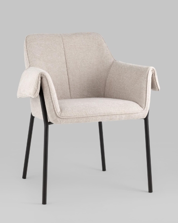 Кресло Бесс ткань бежевый