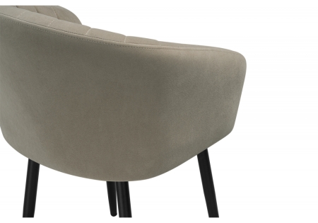 Стул на металлокаркасе Моншау marseille 13 данс, черный