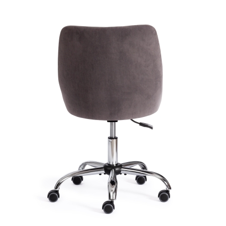 Кресло SWAN флок серый