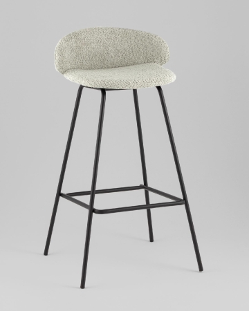 Стул барный Nita букле мятный