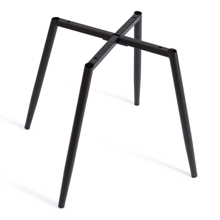 Стул обеденный Monte Carlo белый и серый, ткань и металл, мягкое сиденье, без подлокотников