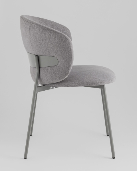 Стул Блейз велюр серый