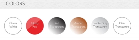 Табурет прозрачный барный Fox 75 черный