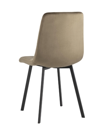 Стул обеденный Chilly коричневый велюр