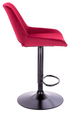 Барный стул Flash ткань бургунди