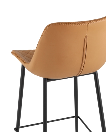 Стул барный Arch экокожа коричневый