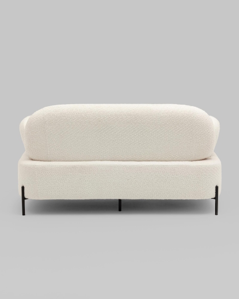 Диван Кэнди ткань букле белый