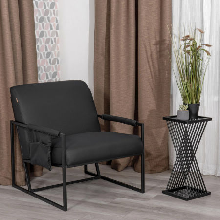 Кресло Charli LUX/Чарли Люкс темно-серый