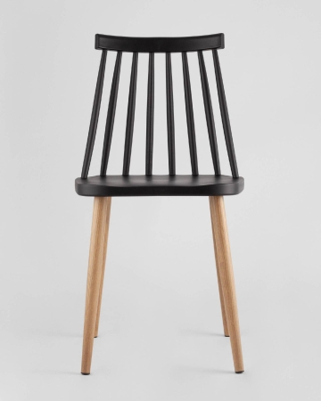 Стул Морган пластиковый черный