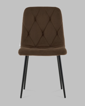 Стул Одди Diamond велюр коричневый