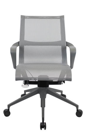 Премиум кресло Chicago серый сетка серый