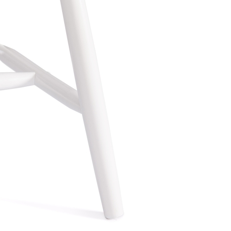 Стул AVERY (mod. 1101) дерево гевея, белый