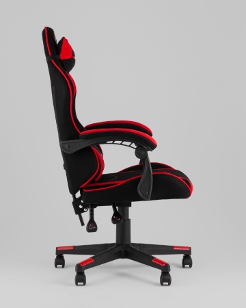 Кресло спортивное Shadow TopChairs ткань черно-красный