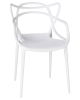 Стул обеденный MASTERS белый W-02