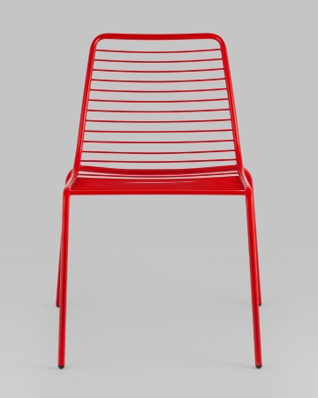 Стул Дели металл красный