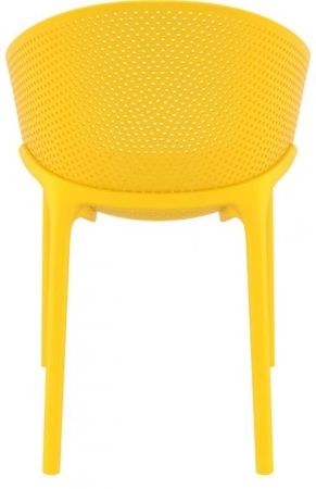 Кресло пластиковое Sky желтое