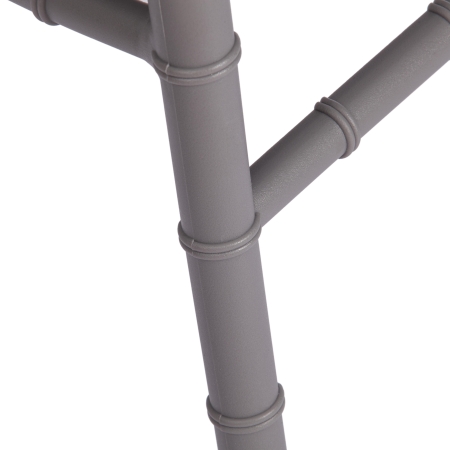 Стул CHAVARI (mod. 101) пластик, 40х49х88 см, серый