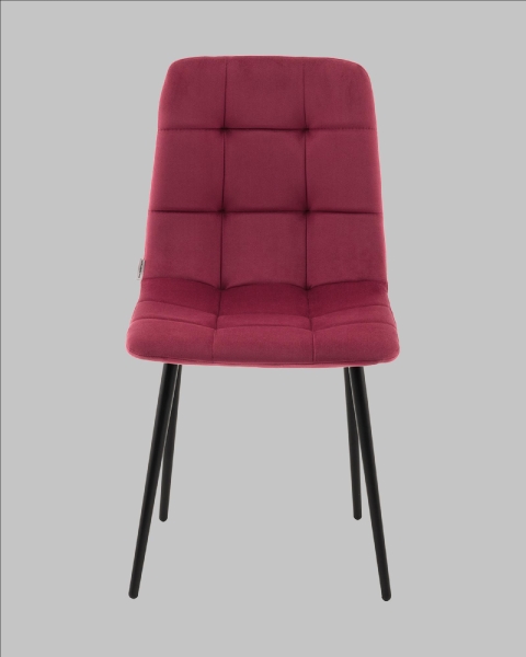 Стул Одди NEW велюр красный