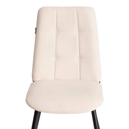 Стул обеденный Asti молочный велюр