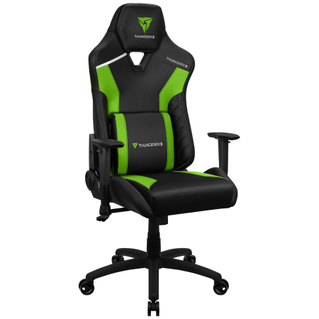 Кресло компьютерное игровое ThunderX3 TC3 MAX Neon зеленый