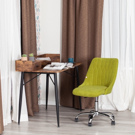 Кресло SWAN флок, олива