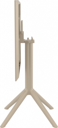 Стол пластиковый складной Siesta Contract Sky Folding Table 60 бежевый