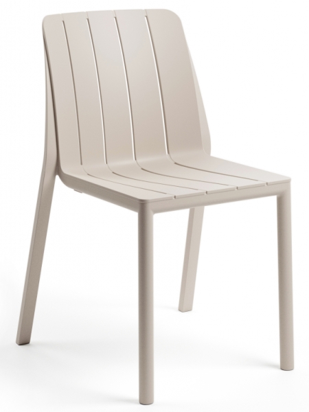 Стул пластиковый Nardi Tiberina Bistrot бежевый