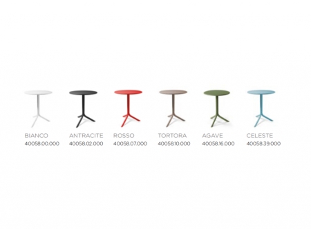 Стол пластиковый обеденный Spritz + Spritz Mini агава