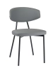 Стулья для кухни Дрим серая экокожа NAPPA 993, комплект 2шт