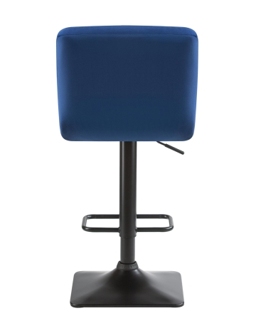 Набор 2 шт Стул барный DOMINIC, синий велюр (MJ9-117)