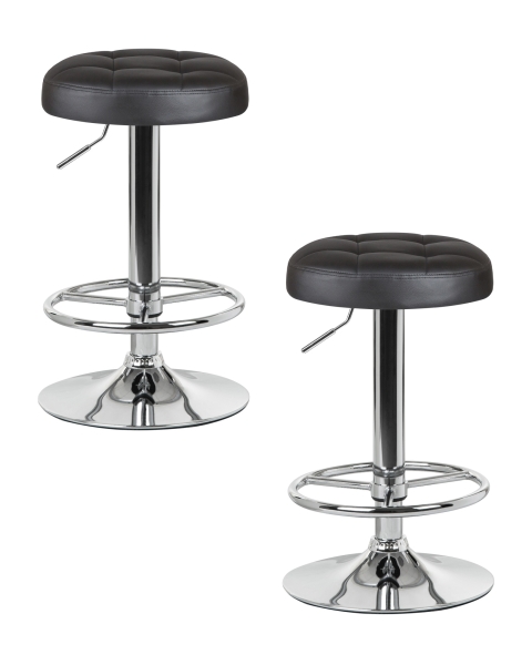 Набор 2 шт Табурет барный BRUNO, черный