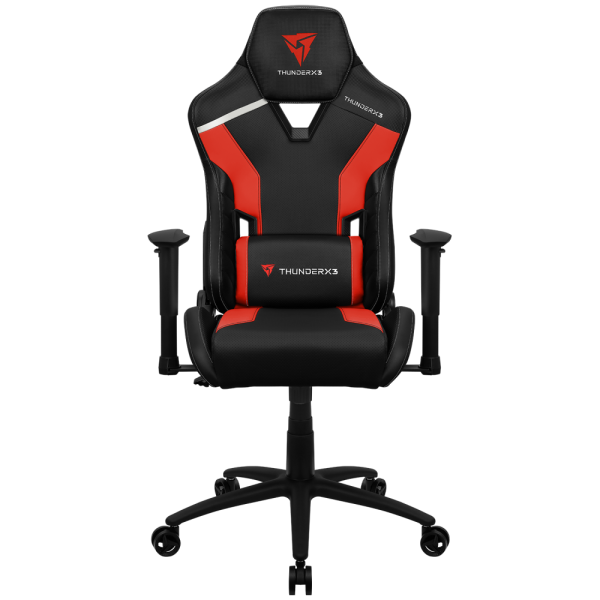 Кресло компьютерное игровое ThunderX3 TC3 Ember красный