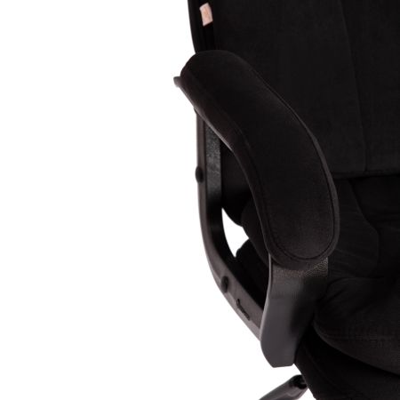 Кресло COMFORT LT (22) флок, черный
