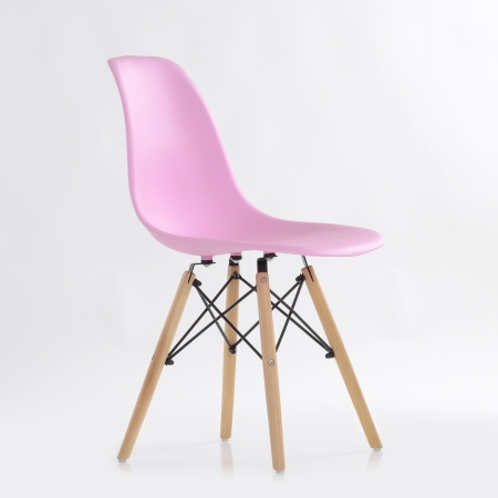 Стул Eames style розовый