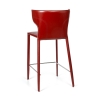 Стул полубарный Austin кожа ретро-красный
