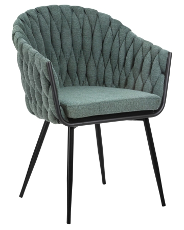 Набор 2 шт Стул обеденный MATILDA, зеленая ткань (LAR 275-23)