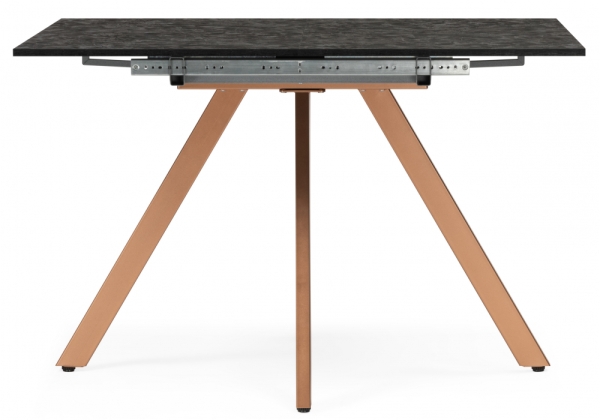 Стол деревянный Райн 116(160)x77 раздвижной малави, медь
